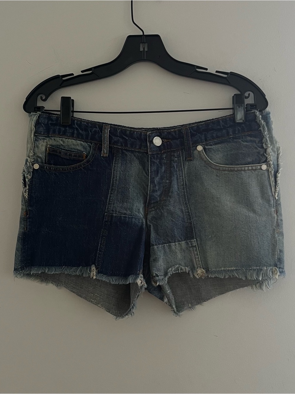 Zadig & Voltaire Deluxe Patched Denim Shorts